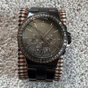 Michael Kors Dark Gray Chronograph Watch